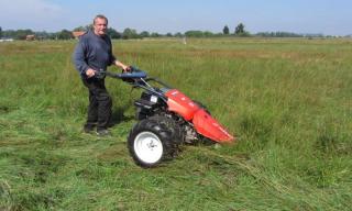 Streuwiesenmahd im Naturschutzgebiet begonnen