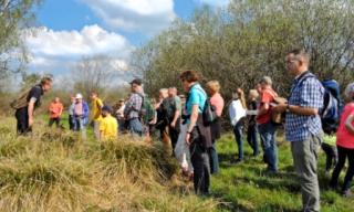 Familienexkursion im Langenauer Ried